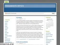 Sites similar to pensamientocritico.wordpress.com
