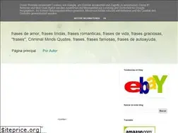 Sites similar to pensamientos-frases.blogspot.com