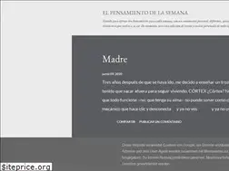 Sites similar to pensamientosemanal.blogspot.com