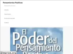 Sites similar to pensamientospositivos.org
