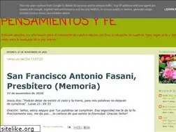 Sites similar to pensamientosyfe.blogspot.com