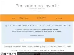 Sites similar to pensandoeninvertir.com