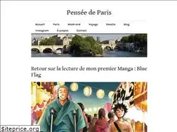Sites similar to penseedeparis.com