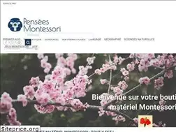 Sites similar to pensees-montessori.com