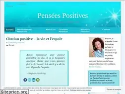 Sites similar to penseespositives.com