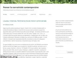 Sites similar to penserlanarrativite.net