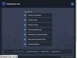 Sites similar to pensiacalc.com