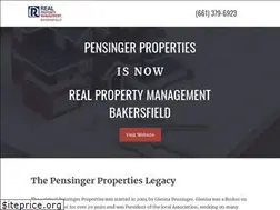Sites similar to pensingerproperties.com