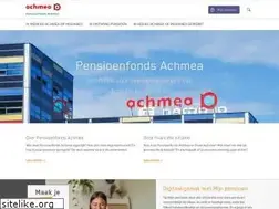 Sites similar to pensioenfondsachmea.nl