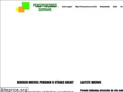 Sites similar to pensioenfondssuriname.org