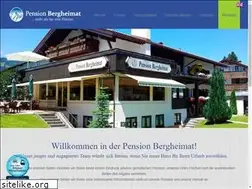 Sites similar to pension-bergheimat.de