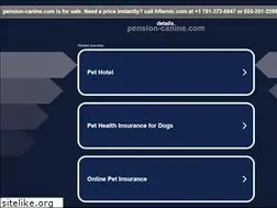 Sites similar to pension-canine.com
