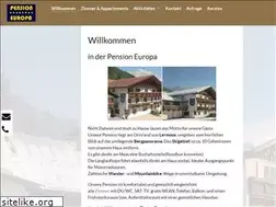 Sites similar to pension-europa.at