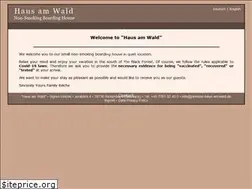 Sites similar to pension-haus-am-wald.de