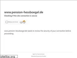 Sites similar to pension-hessboegel.de