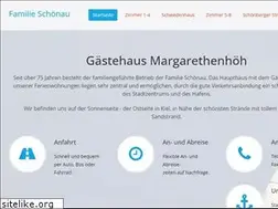 Sites similar to pension-margarethenhoeh.de