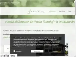 Sites similar to pension-tannenhof.de