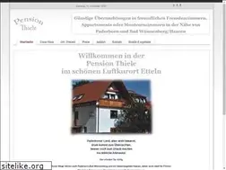 Sites similar to pension-thiele.de