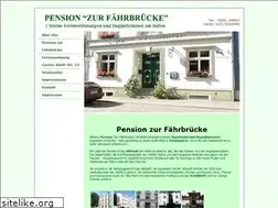 Sites similar to pension-zur-faehrbruecke.de