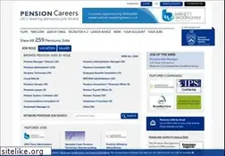 Sites similar to pensioncareers.co.uk