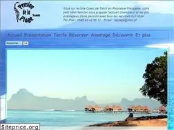 Sites similar to pensiondelaplage.pf