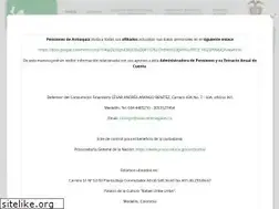 Sites similar to pensionesdeantioquia.gov.co