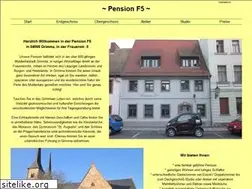 Sites similar to pensionf5.de