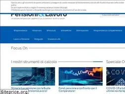 Sites similar to pensionielavoro.it