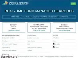Sites similar to pensionmandate.com