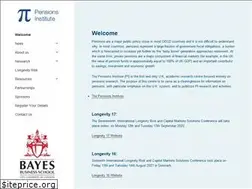 Sites similar to pensions-institute.org