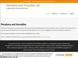 Sites similar to pensionsandannuities.co.uk