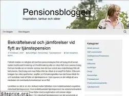 Sites similar to pensionsbloggen.se