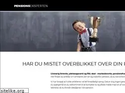 Sites similar to pensionseksperten.dk