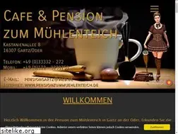 Sites similar to pensionzummuehlenteich.de