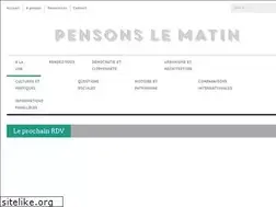 Sites similar to pensonslematin.org