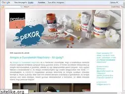 Sites similar to pentartdekor.blogspot.com