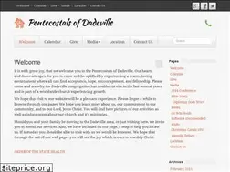 Sites similar to pentecostalsofdadeville.com