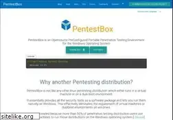 Sites similar to pentestbox.org