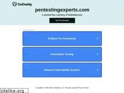 Sites similar to pentestingexperts.com