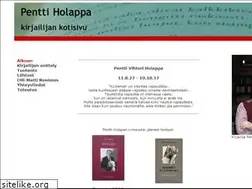 Sites similar to penttiholappa.net