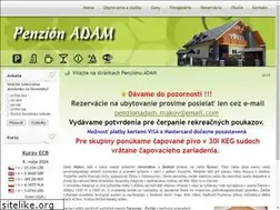Sites similar to penzion-adam.eu