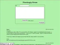 Sites similar to penztargepforum.hu