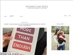 Sites similar to peoniesandbees.com