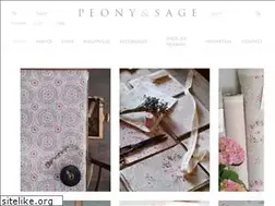 Sites similar to peonyandsage.com