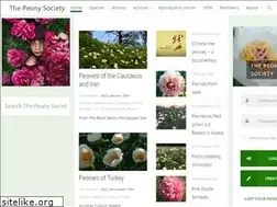 Sites similar to peonysociety.eu