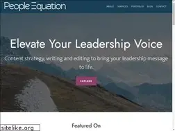 Sites similar to people-equation.com