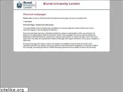 Sites similar to people.brunel.ac.uk