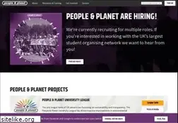 Sites similar to peopleandplanet.org