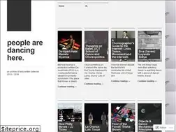 Sites similar to peoplearedancing.wordpress.com