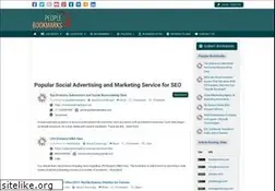 Sites similar to peoplebookmarks.com